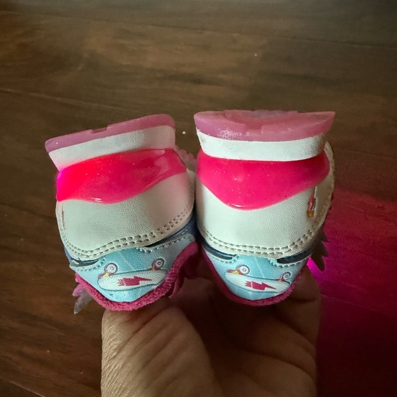 Reebok My Little Pony Zip Storm Light up/Flash Pink and Blue Sneakers-Size 7 - Picture 13 of 15